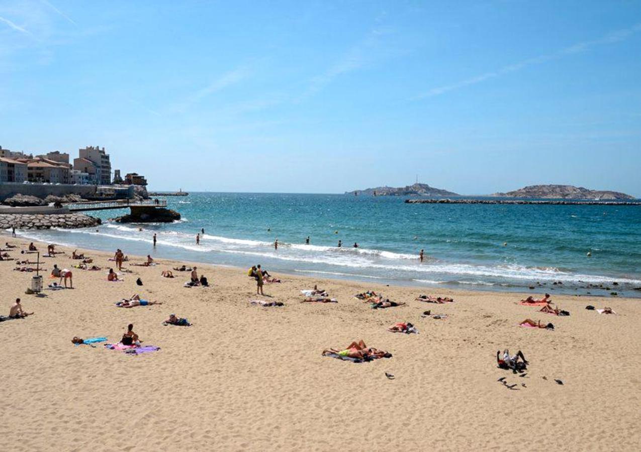 Apartamento T2 - Plage Des Catalans - Cosy Marsella Exterior foto